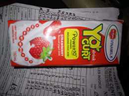 180ml Yogurt Strawberry Flavored