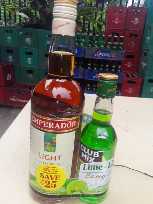 1L Emperador light  With Club Mix Lime