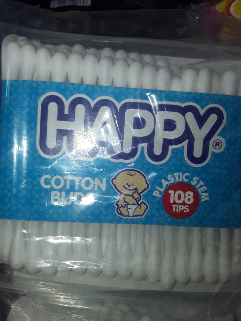 108 Tips Happy Cotton Buds