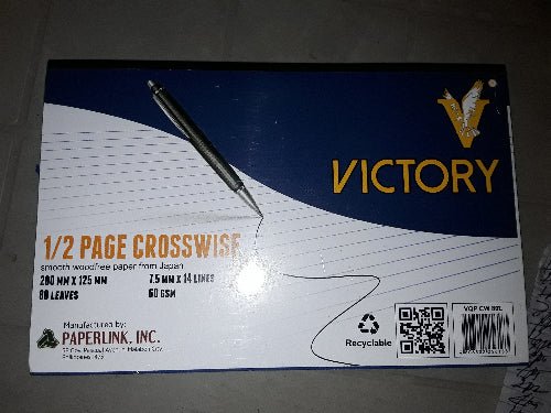 Victory 1/2 Crosswise Paper