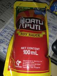 100ml Datu Puti Soy Sauce