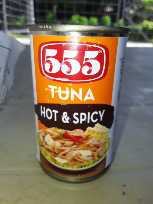 155g 555 Tuna Hot & Spicy