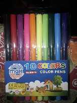 By 10 Color Pens