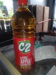 1L C2 Litro Apple Green Tea