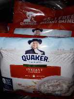 33g Quaker Instant Oatmeal