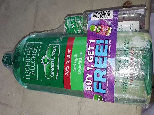 500ml Isopropyl Alcohol with Free Greencross Sparkling Berry