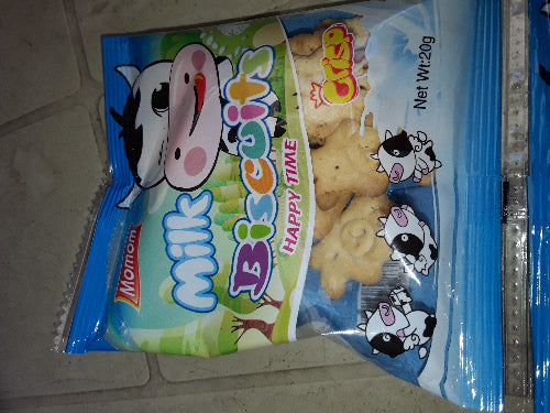 20g Momom Milk Biscuits Minibear