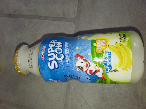 100ml Super Cow Yogurt Milk Drink Banana Flavor